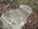 Надругательство над могилами предков. За Рупосовской церковью разрыто несколько могил и повалены надгробья.
